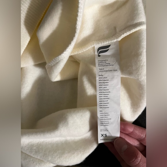 Fabletics Forever Fleece 1/2 Zip Sweatshirt - Picture 6 of 7